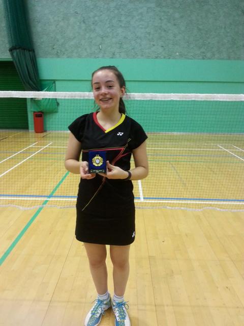 Jess Bateman U14 Kent Open Champion Jess Bateman U14 Kent Open Champion