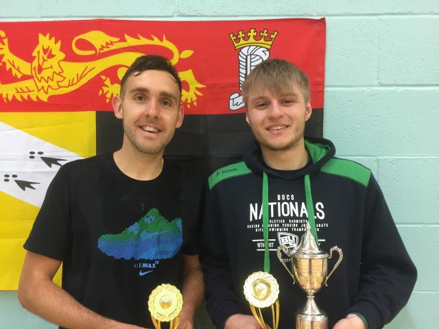 Mens Singles Runner Up / Winner - Michael Philpott & Jack Taylor